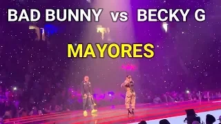 Mayores- Bad Bunny Becky G Live HD - fashion music