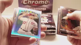 2013 Topps Chrome Baseball Hobby Box Break! INSANE!! MUST SEE!!