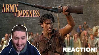 First Time Watching Army of Darkness (1992) - Hail To The King Baby!