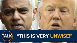 "Unwise!" Mike Graham Reacts To Sadiq Khan Calling Donald Trump 'Racist, Sexist, Homophobe'