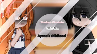 Yandere Simulator reacts to Ayano’s past/childhood💌 || Rushed || Please Read desc. || □Imagine□ ||