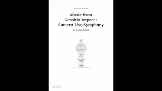 Genshin Impact : Sumeru Live Symphony (Concert Band Rearrangement)