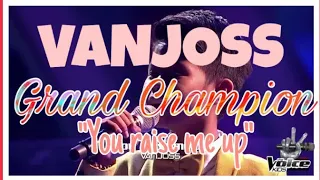 VANJOSS | YOU RAISE ME UP | GRAND CHAMPION | THE VOICE KIDS PHILIPPINES | NOV 3, 2019