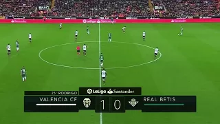 Video Analysis: Valencia's 4-2-4 press vs. Real Betis (4.3.18):