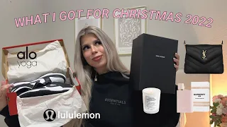 WHAT I GOT FOR CHRISTMAS 2022 ❄️ my HUGE christmas haul ft. lulu lemon, starbucks, alo yoga & more!