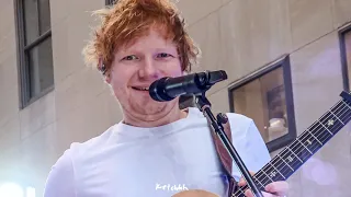 Ed Sheeran - Citi Concert Series Soundcheck, Today Show NBC, New York 6 June 2023