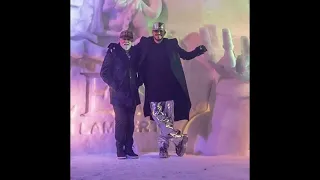 Adam Lambert and Roger Taylor visited the Queen - QAL sculpture at The Sapporo snow festival!,Feb 8