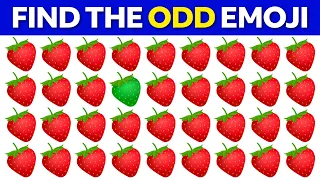 Find the Odd One Out in 15 Seconds? Emoji Puzzle Quiz | Emoji Games