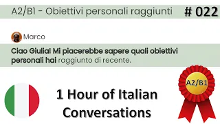 #022 Impara l'Italiano con i dialoghi | Impara l'Italiano ascoltando | A2-B1 | #learnitalian