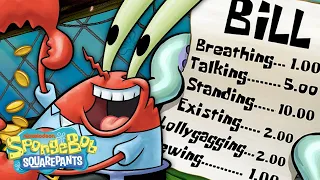 Mr. Krabs' GREEDIEST Moments Ever! 🦀💰 SpongeBob