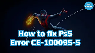 Ps5 How to Fix Error CE 100095 5