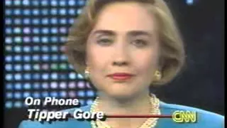 Hillary Clinton interview larry King May 1994 Crime Bill Comments