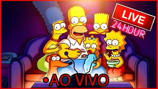 🔴Os Simpsons Ao Vivo FULL HD 🌟 Simpsons 24 HORAS AO VIVO 💜#assistaemcasa #batendopapo