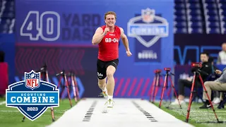 Quarterbacks Run the 40-Yard Dash at 2023 NFL Combine