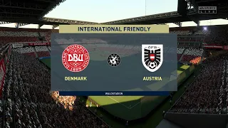 Denmark vs Austria (13/06/2022) UEFA Nations League FIFA 22