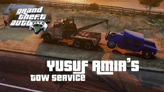 GTA V Yusuf Amir's Tow Service | Mammoth Patriot Mil-Spec Retrieval | Part 5
