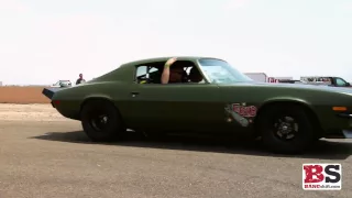 Fast and Furious 4: F-Bomb 1000FT Burnout (green '73 Camaro)