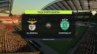 FIFA 22 | SL Benfica vs Sporting CP - Taça Portuguesa | Full Gameplay