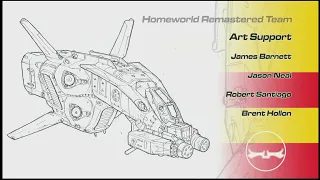 Ending Credits of Homeworld Remastered