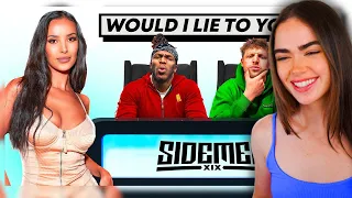 Rose Reacts to WOULD I LIE TO YOU: SIDEMEN EDITION!