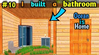 I built a bathroom || Ocean is Home Survival Island || Gameplay #10 || Smash Gamerz