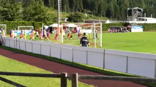 Fiorentina-panetolikos, ingresso in campo