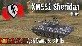 XM551 Sheridan  |  7,3K Damage 3 Kills  |  WoT Blitz Replays