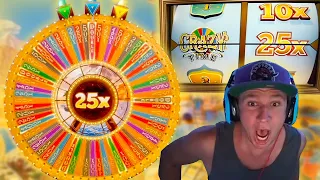 GETTING 25X ON CRAZY TIME! INSANE SESSION!