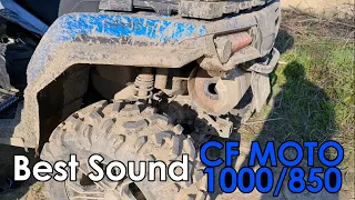 CF MOTO 1000/850 EXHAUST MOD // Amazing Sound Without a Sport Exhaust - CF Moto CForce