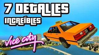 7 DETALLES INCREÍBLES DE GTA VICE CITY