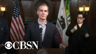 Los Angeles mayor declares citywide curfew starting at 8 p.m.