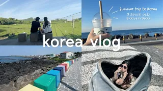 KOREA vlog 🇰🇷 what i eat and do in Jeju & Seoul ෆ best food | cafes | driving | couple trip