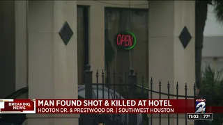 Man found shot, killed at hotel in southwest Houston, police say