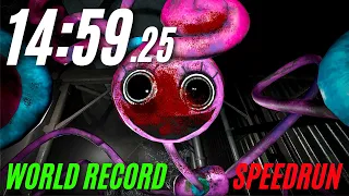 New World Record SPEEDRUN! Full Game Poppy Playtime: Chapter 2 (No Death)