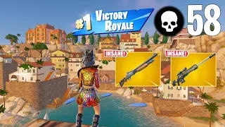 58 Elimination Solo Vs Squads WINS Full Gameplay (Fortnite Chapter 5)