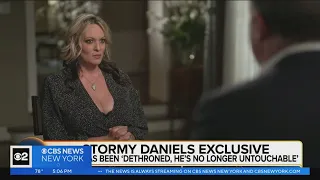 Stormy Daniels says she's glad to see Donald Trump face justice