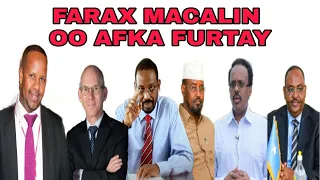 #IFIYE22:   FAARAX MACALIN OO KU FOGAADAY QAAR KAMID AH MADAXDA SOOMAALIDA IYO BEESHA CAALAMKA