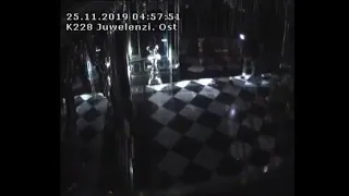Überwachungsvideo zeigt Einbruch in Dresdner Grünes Gewölbe