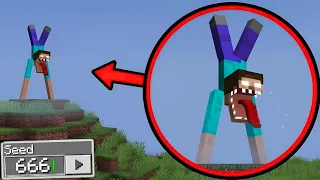 MINECRAFT MOST SCARY SEEDS 😱 | MINECRAFT HORROR VIDEO |