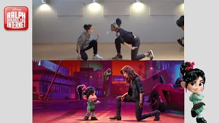 Ralph Breaks the Internet | Shot Compare of "Slaughter Race" Musical