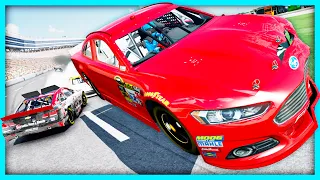 MYSTERY DRIVER TAKES FLIGHT // NASCAR 2013 Challenges