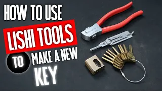 034 How to make a new key using a Lishi decoder and cutting tool