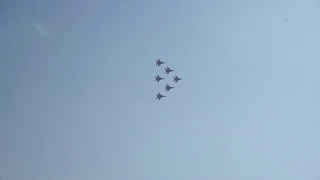 Air show MAKS-2019. Airfield Zhukovsky, Moscow, Russia