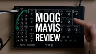 【Review】MOOG MAVIS 15分で分かる超便利なセミモジュラーシンセ