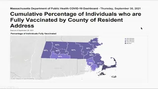 Falmouth Health Agent Scott McGann COVID-19 Update October 1, 2021