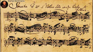J.S. Bach - Solo Violin Sonata & Partita No.1, BWV 1001/02 (1720) [Ritchie]