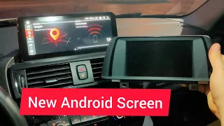 My BMW 1 Series F20 Get's an 10,25inch Android Screen