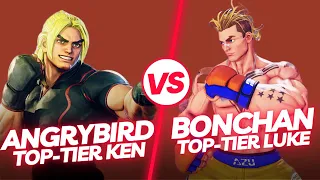 SFV CE ▰ Angrybird (Ken) vs Bonchan (Luke) ▰ Street Fighter 5 Top Tier Gameplay