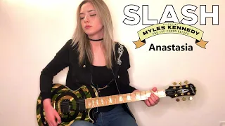 ANASTASIA - SLASH | Full Guitar Cover (Multicam) by Anna Cara