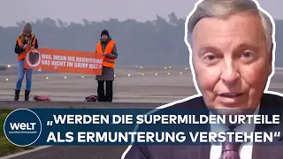 BER-BLOCKADE: "Bündelweise Straftaten – "Massive Kritik an Flughafen-Blockade durch Klima-Aktivisten